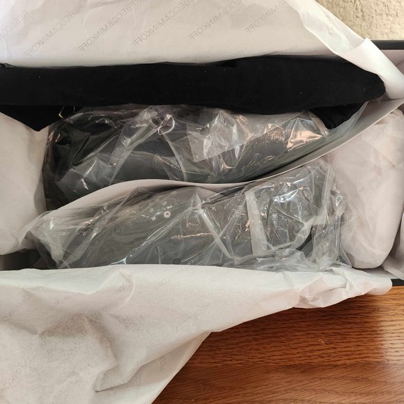 New Rebecca Minkoff Raine Embroidered Suede Loafers - Size 5 - Picture 6 of 8